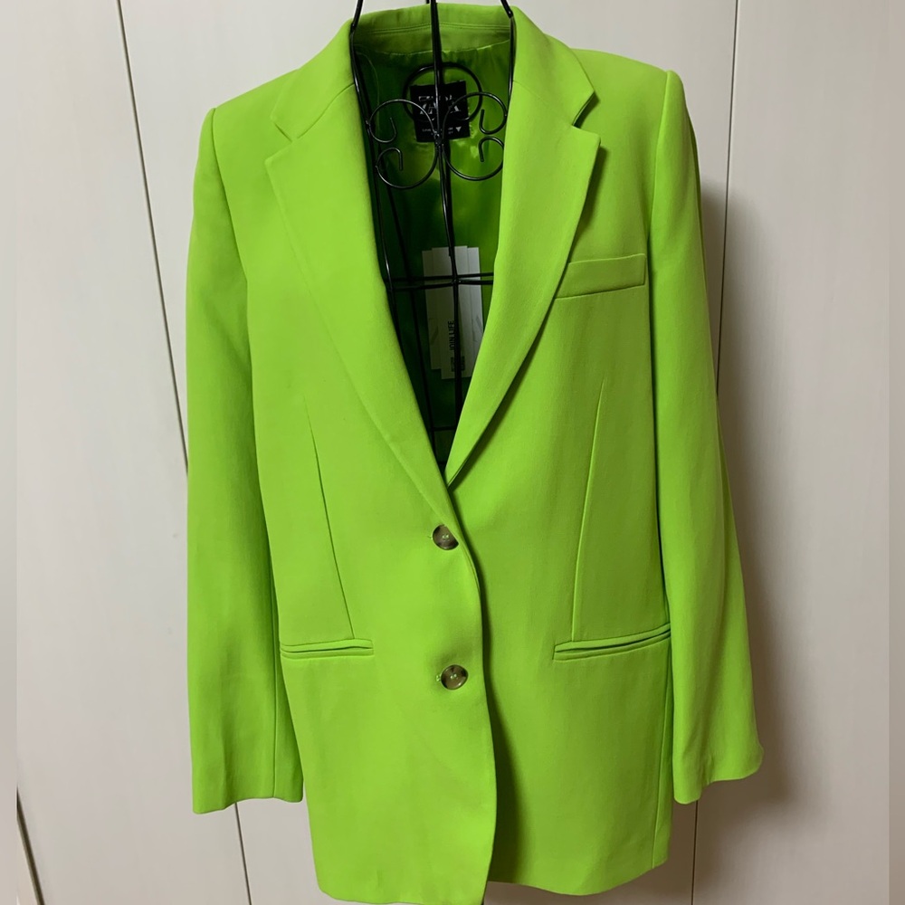 BNWT Zara Green Blazer Sz XS